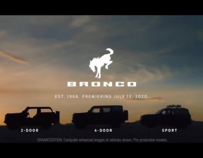 La sexta generación del Ford Bronco cada día más cerca
