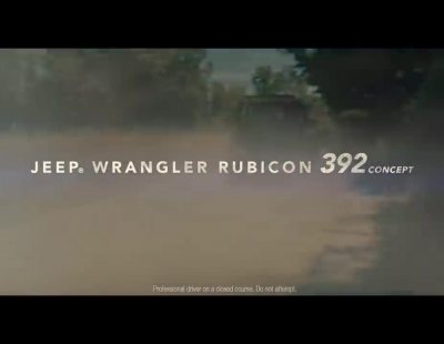 El nuevo Jeep Wrangler Rubicon 392 Concept es una bestia con motor V8 de 450 CV