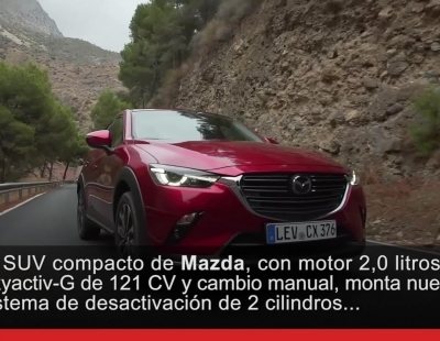El SUV compacto Mazda CX-3 regresa a España con motor de gasolina