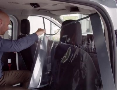 El interior de las nuevas Ford Transit y Tourneo tienen unas pantallas de protección