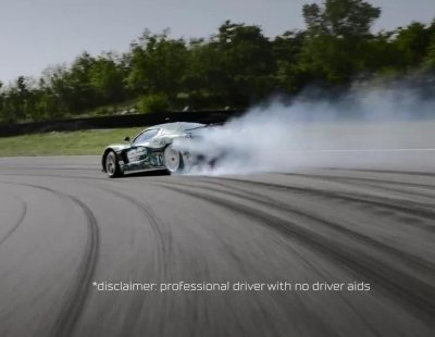 El superdeportivo eléctrico Rimac C_Two está construido para hacer drift
