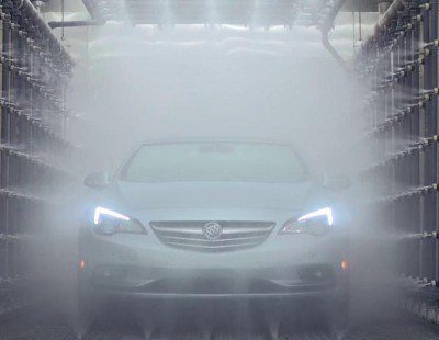 Así es el test de estanqueidad del Buick Cascada