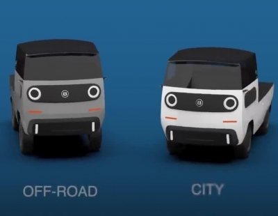 La startup ElectricBrands ha creado este eBussy, un camaleónico vehículo eléctrico