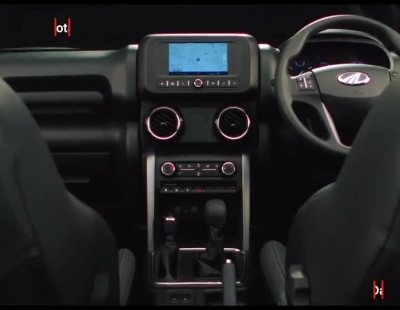 Así es el interior del Mahindra Thar