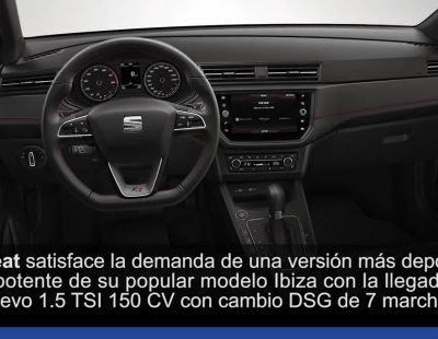 Llega a España la versión más potente del Seat Ibiza, con 150 CV