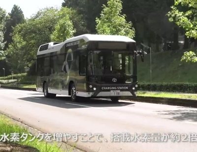 Las firmas japonesas Honda y Toyota desarrollan el autobus Moving E