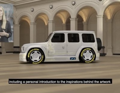 Mitad escultura, mitad bólido. Así es el Project Geländewagen de Mercedes-Benz