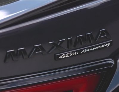 El exclusivo Nissan Maxima recibe una versión especial por su 40 aniversario