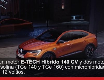 El SUV Coupé Renault Arkana, llega a Europa con una versión híbrida E-Tech
