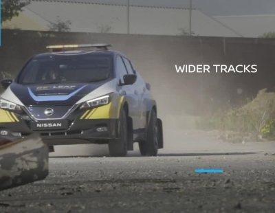 Se llama Re-Leaf y es un llamativo Nissan Leaf adaptado para situaciones de emergencia