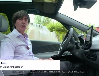 El entrenador de la selección alemana de fútbol Joachim Löw ya tiene su ID.3