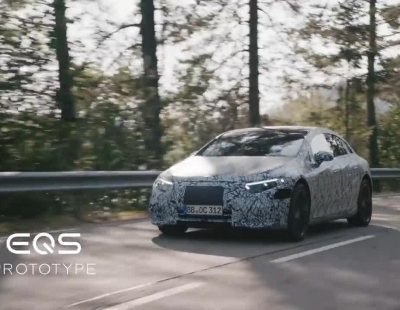 El EQS, el nuevo buque insignia eléctrico de Mercedes-Benz se pone a tope