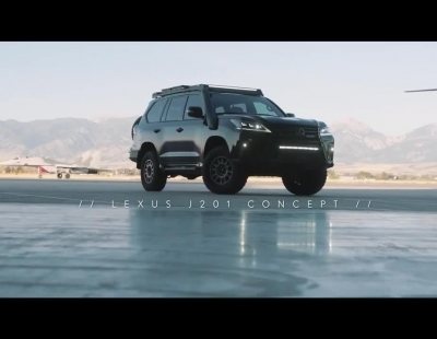 Así es el gran y capaz Lexus J201 Concept