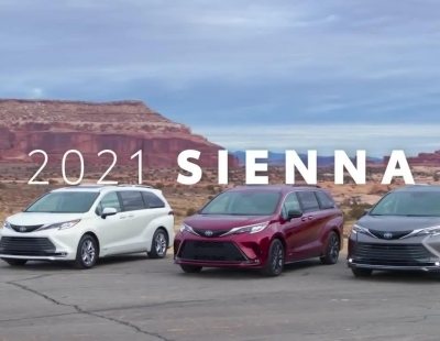 Un monovolumen con 8 plazas e híbrido. Así es el Toyota Sienna 2021