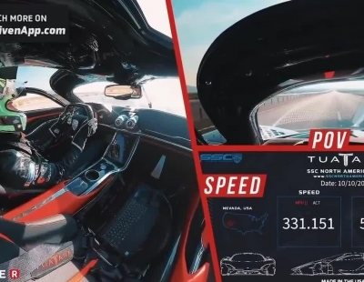 Con una velocidad punta de 532,7 km/h el SSC Tuatara es el coche más rápido del mundo