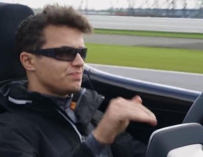 El piloto de McLaren Lando Norris se sube a los mandos del bestial Elva