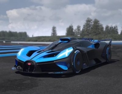 El no va más de Bugatti se llama Bolide y es un deportivo expertimental para circuito