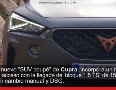 El nuevo SUV deportivo Formentor de Cupra ya está disponible