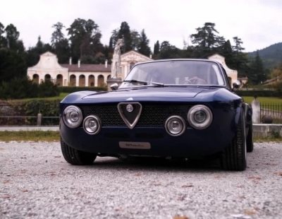 Este es el precioso Alfa Romeo GTelectric hecho por Totem Automobili