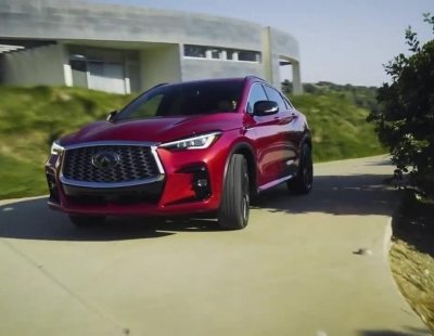 Así de llamativo es el nuevo Infiniti QX55, un SUV con un marcado estilo deportivo