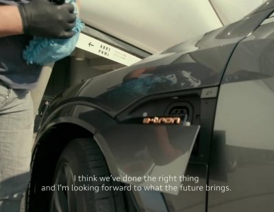 Los nuevos Audi e-tron y e-tron Sportback forman parte de la plantilla del FC Bayern Múnich