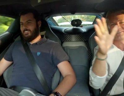 El campeón de F1 Nico Rosberg prueba el salvaje Rimac C_Two