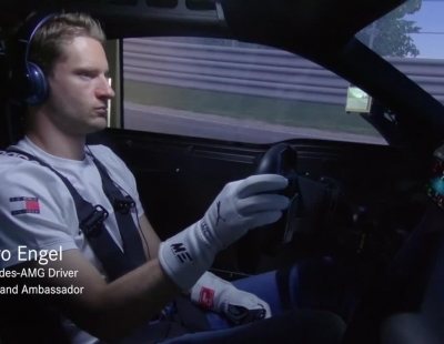 Este es el simulador en el que ponen a punto el Mercedes-AMG One
