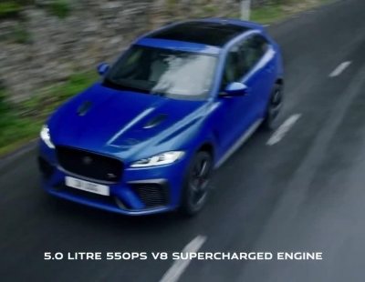 El renovado Jaguar F-Pace mantiene su versión más salvaje, este SVR