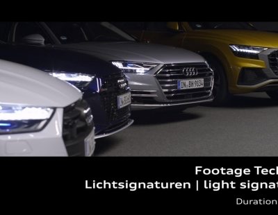Estas son las firmas luminosas de los Audi Q8, A8, A7 Sportback y RS7 Sportback