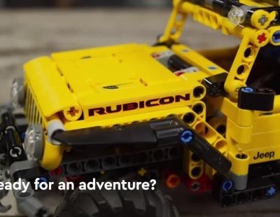 La nueva obra de Lego Technic es este imponente Jeep Wrangler