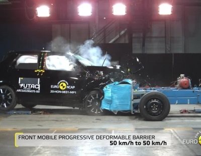 El eléctrico Honda e se queda con cuatro estrellas en los test de EuroNCAP
