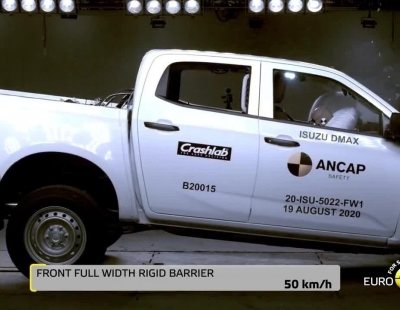 El organismo EuroNCAP destaca el buen comportamiento del Isuzu D-Max