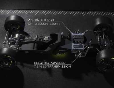 Así es el sistema de propulsión del hypercar Peugeot Hybrid4 500KW