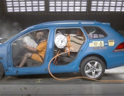 Un crash test realizado por el RACE nos muestra como llevar correctamente la carga dentro del vehículo