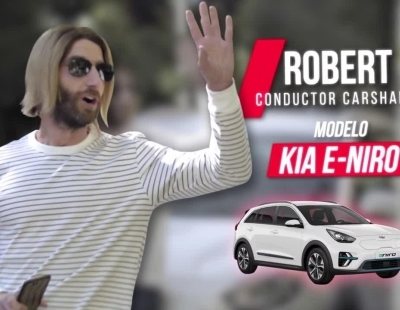El cómico Dani Rovira se las gasta dentro del Kia e-Niro