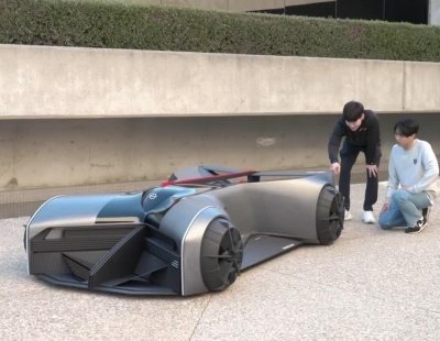 La firma nipona Nissan se imagina como será su GT-R en el año 2050
