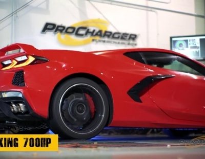 Los expertos de ProCharger han creado el primer Corvette C8 sobrealimentado