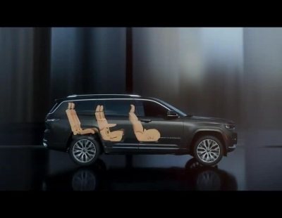 Este es el nuevo Jeep Grand Cherokee L, un enorme SUV
