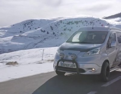 Esta es la e-NV200 camper de Nissan, preparada para todo