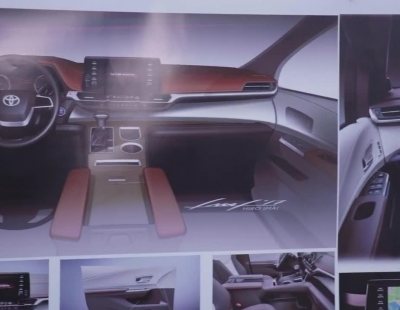 En EE.UU. Toyota vende este sensacional monovolumen híbrido, el Sienna