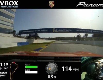 La berlina más rápida en Road Atlanta es este Porsche Panamera Turbo S