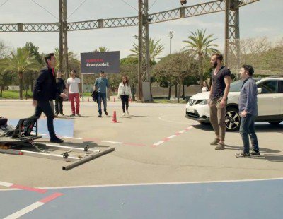 Nissan te desafía a marcar un gol