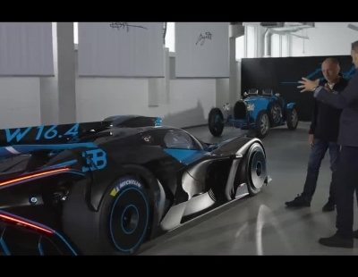 El radical Bugatti Bolide tiene 1.850 CV y pesa sólo 1.240 kilos