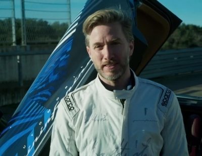 El piloto Nick Heidfeld rueda con el Pininfarina Battista