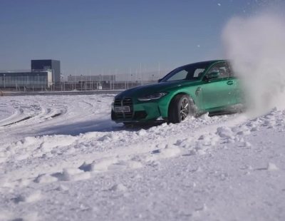 Un BMW M3 Competition, nieve y el circuito del Jarama ¿Qué más quieren?