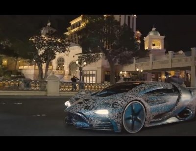 El radical Hyperion XP-1 de hidrógeno ya rueda por Las Vegas