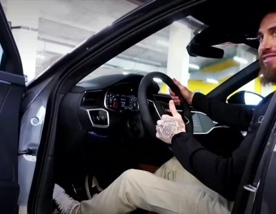 Los jugadores del Real Madrid C.F. estrenan sus nuevos Audi