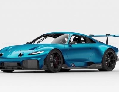 Así es el Alpine GTA Design Concept 2025
