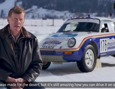 El legendario Walter Röhrl se lleva el Porsche 953 a los Alpes austriacos