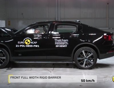 El nuevo Polestar 2 recibe cinco estrellas EuroNCAP